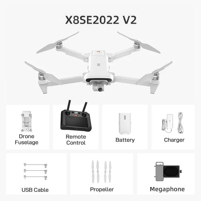 X8SE 2022 V2 4K HDR Camera Drone FIMI