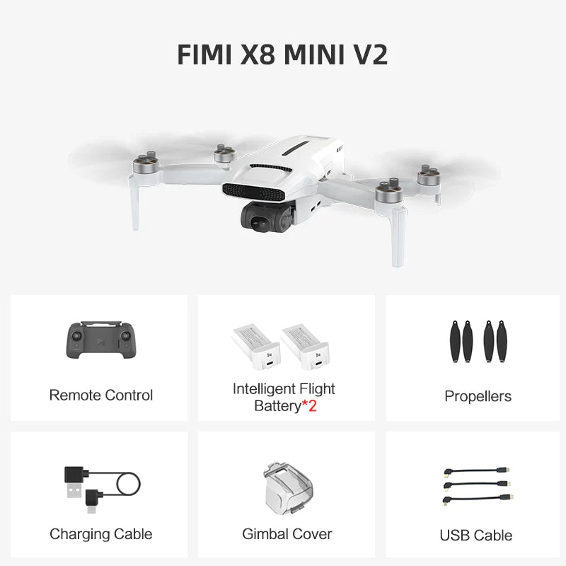 FIMI X8 Mini V2 Camera Drone BeyondskyRC