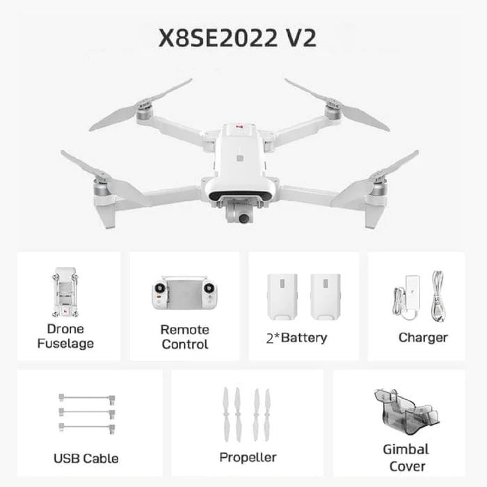 X8SE 2022 V2 4K HDR Camera Drone FIMI