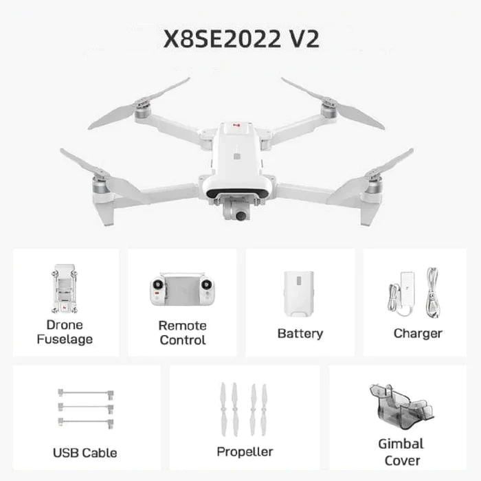 X8SE 2022 V2 4K HDR Camera Drone FIMI