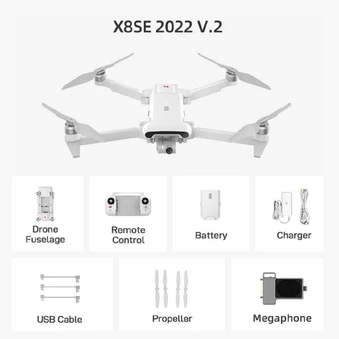 X8SE 2022 V2 4K HDR Camera Drone FIMI