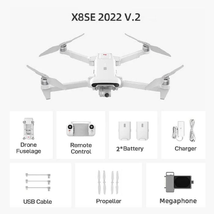 X8SE 2022 V2 4K HDR Camera Drone FIMI