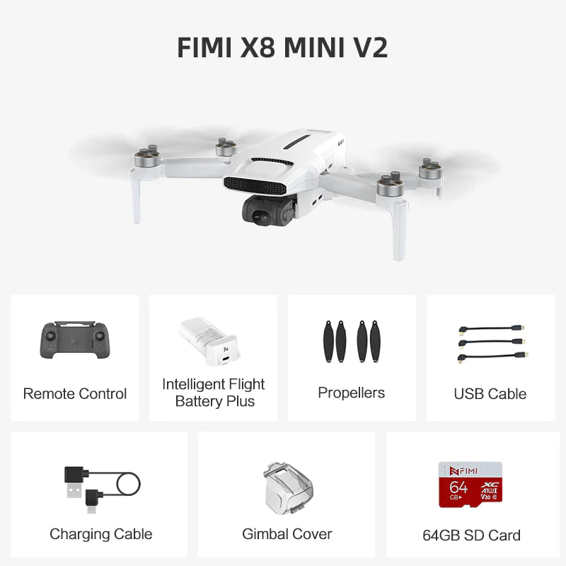 FIMI X8 Mini V2 Camera Drone BeyondskyRC