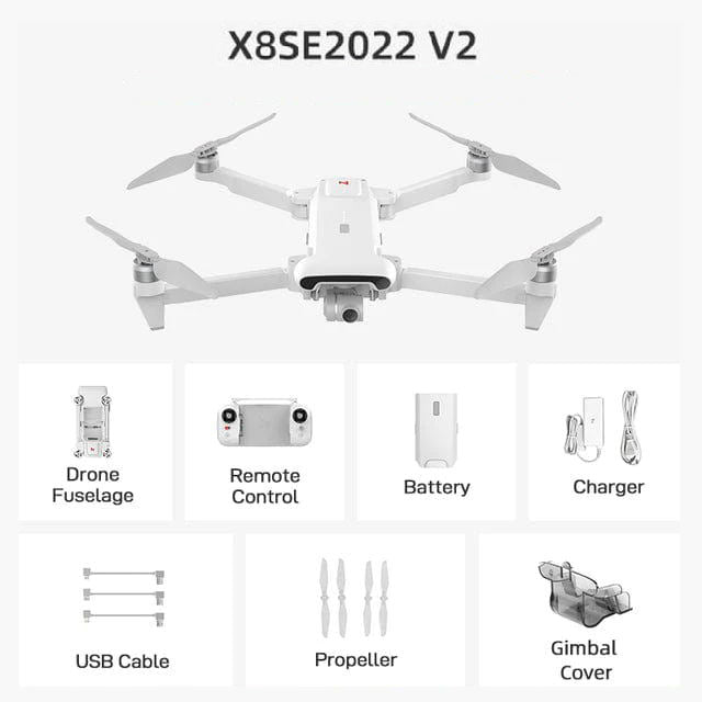 X8SE 2022 V2 4K HDR Camera Drone FIMI