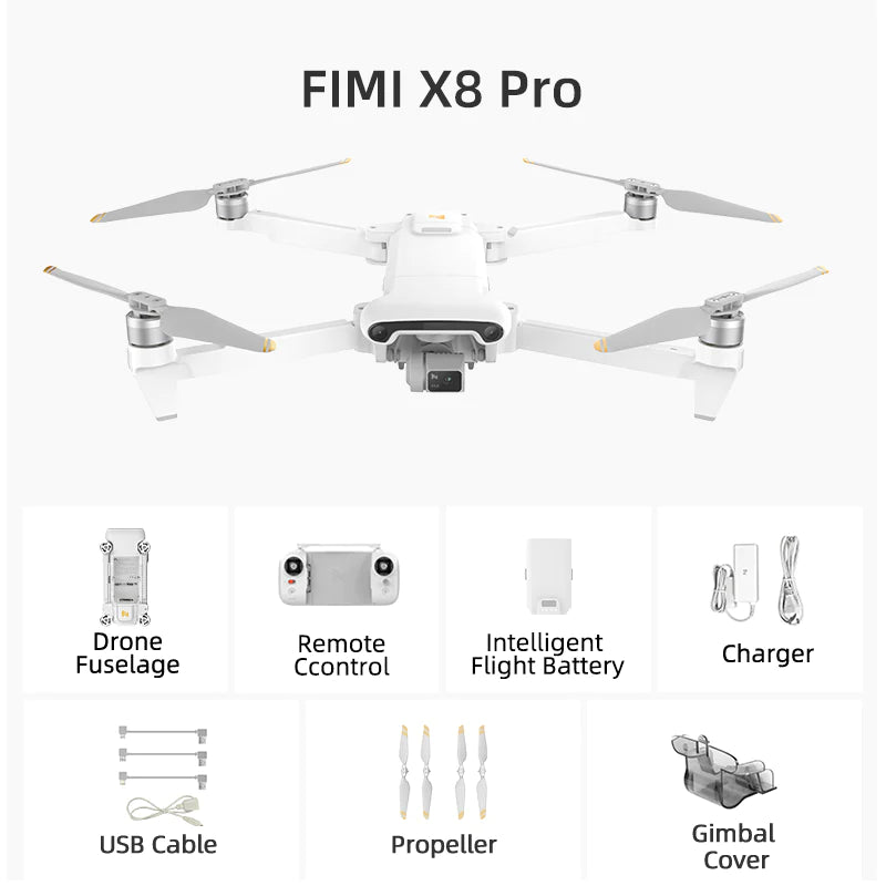 FIMI X8 Pro Camera Drone BeyondskyRC