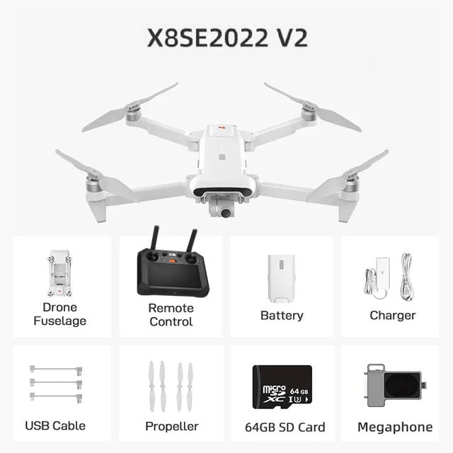 X8SE 2022 V2 4K HDR Camera Drone FIMI