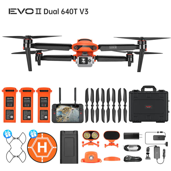 Autel Robotics EVO II Dual 640T V3 Thermal Drone Enterprise Bundle Autel Robotics