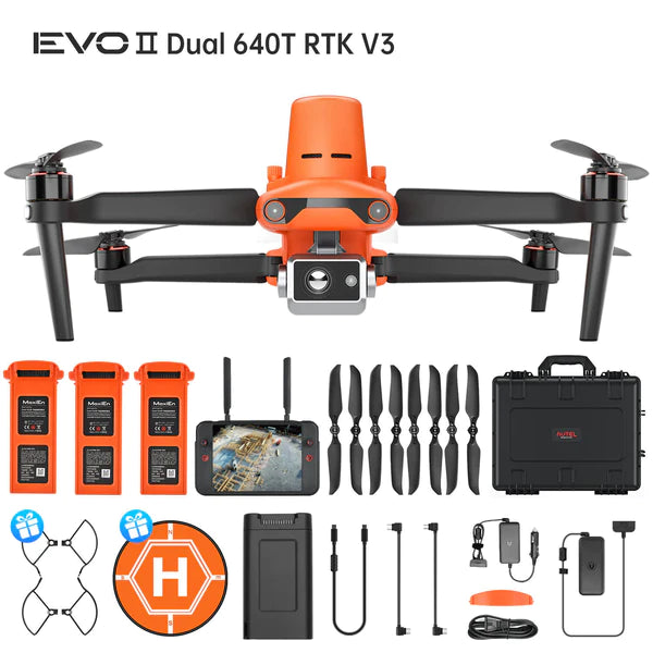 Autel Robotics EVO II Dual 640T RTK V3 Thermal Drone Rugged Bundle Autel Robotics