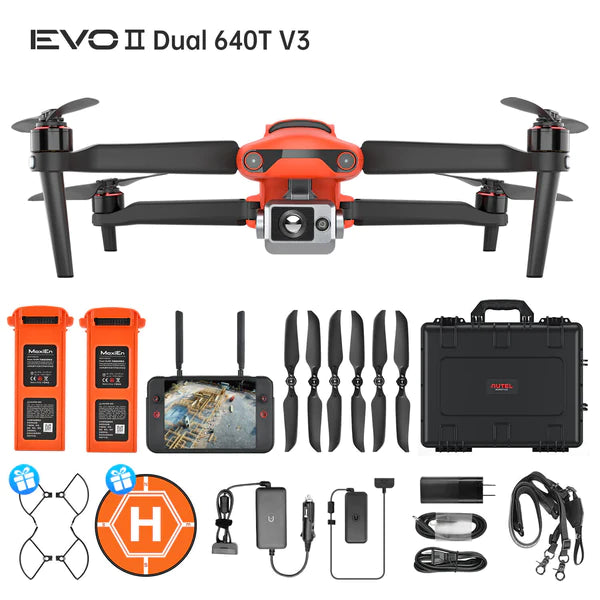 Autel Robotics EVO II Dual 640T V3 Thermal Drone Rugged Bundle Autel Robotics