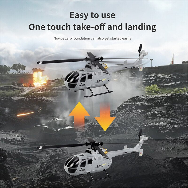 C186 Propeller 6 Axis Electronic Gyro RC Helicopter BeyondskyRC