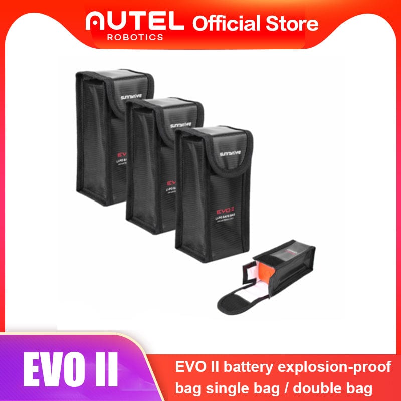 Autel Robotics EVO II/Pro/Dual Portable Lipo Battery Fireproof Safety bag Autel Robotics