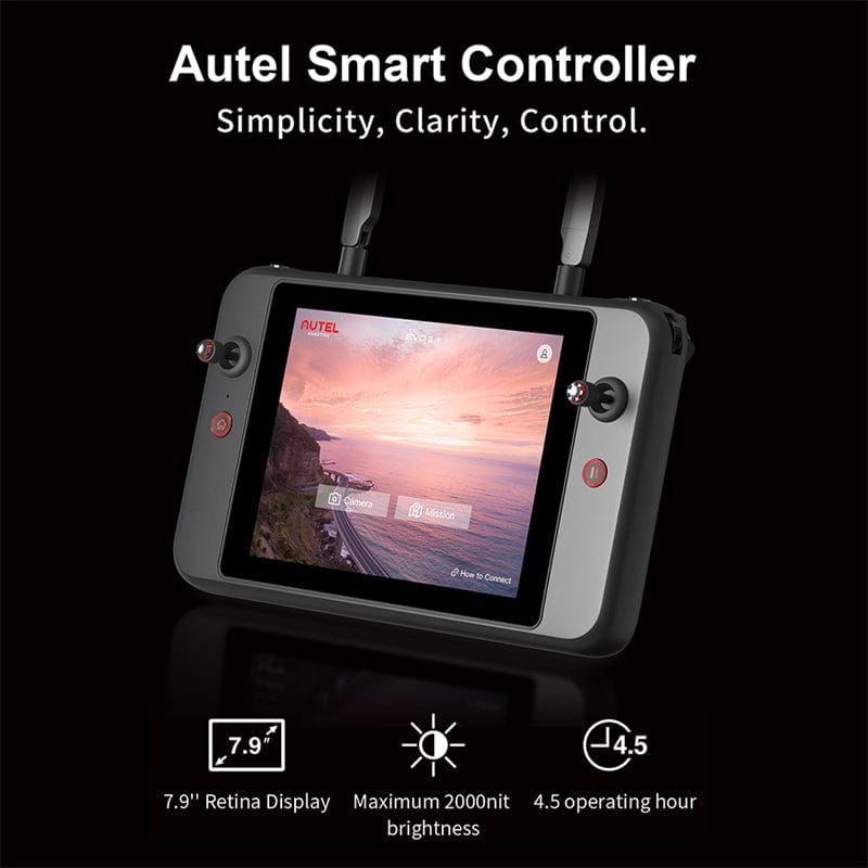 Autel Smart Controller V1 V2 for EVO II Camera Drone 13km Range GPS Autel Robotics