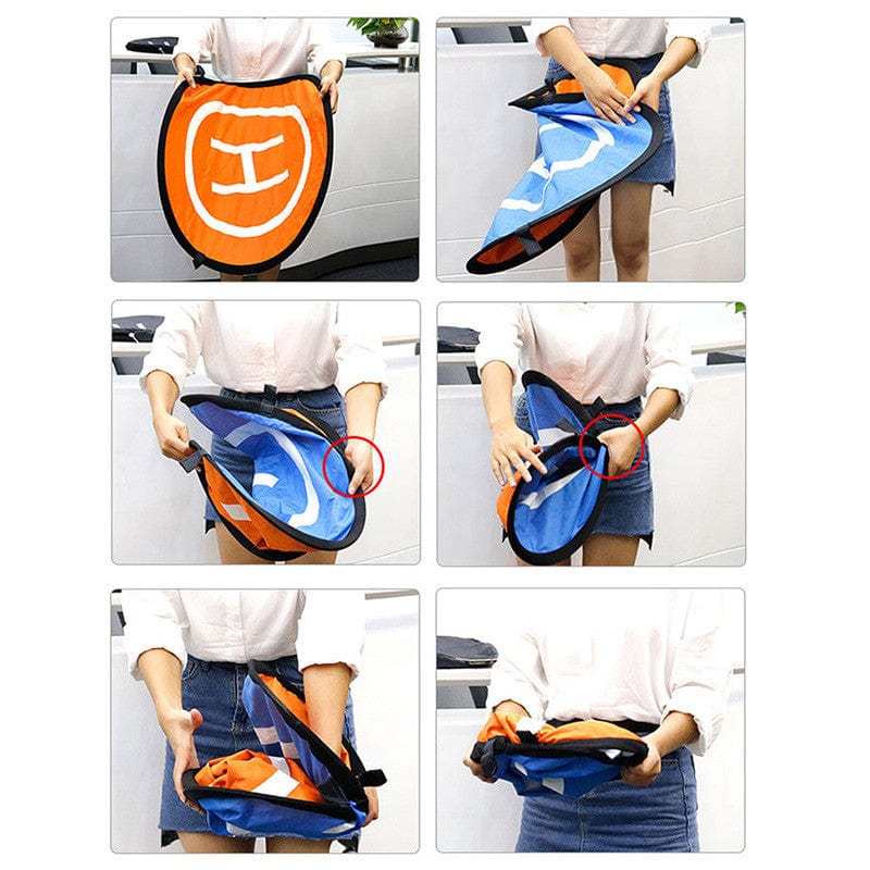 55cm Portable Foldable Landing Pad Universal FPV Drone Parking Apron Pad for Drones Autel Robotics