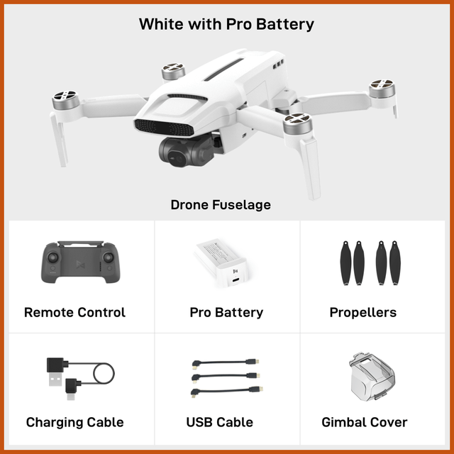 FIMI X8 Mini Pro 4K HDR Camera 250g Pocket Drone FIMI