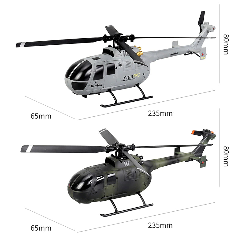 C186 Propeller 6 Axis Electronic Gyro RC Helicopter BeyondskyRC