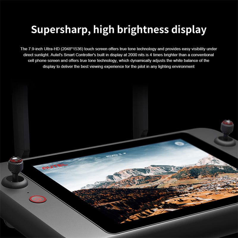 Autel Smart Controller V1 V2 for EVO II Camera Drone 13km Range GPS Autel Robotics