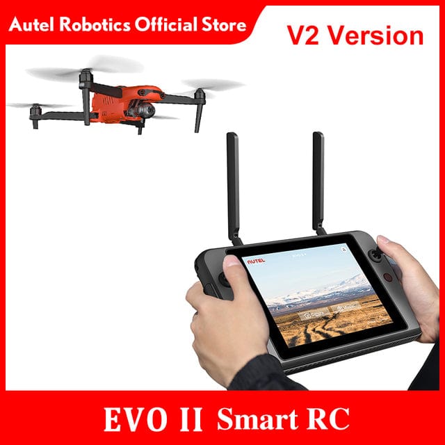 Autel Robotics EVO 2 II Pro 8K/6K RC Drone HD Gimbal Camera 60fps 9KM 35 Min Flight Extra Battery Parking Apron Combo Quadcopter Autel Robotics