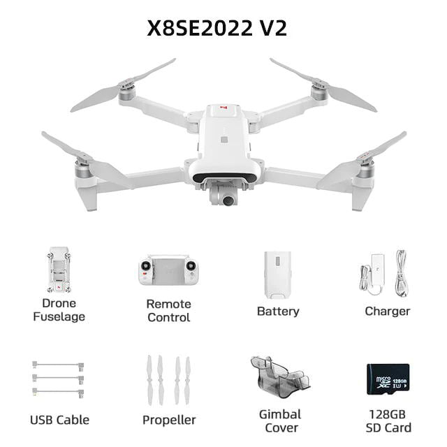 X8SE 2022 V2 4K HDR Camera Drone FIMI