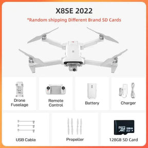 X8SE 2022 4K Camera 3-axis Gimbal RC Drone FIMI